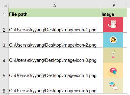 Show Image View from file path