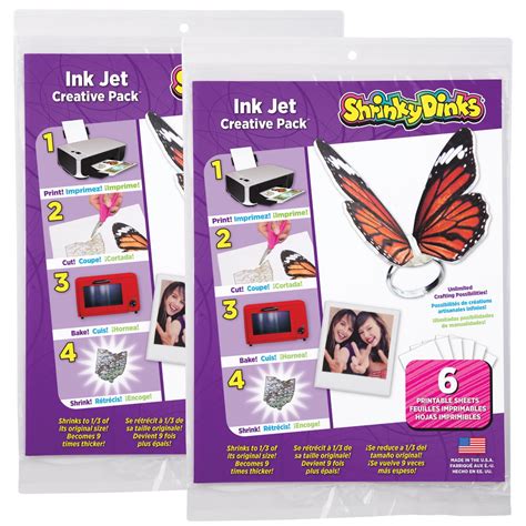 Shrinky Dinks Printable Sheets