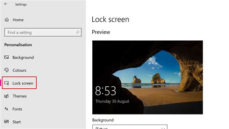 Screen Change Windows 10