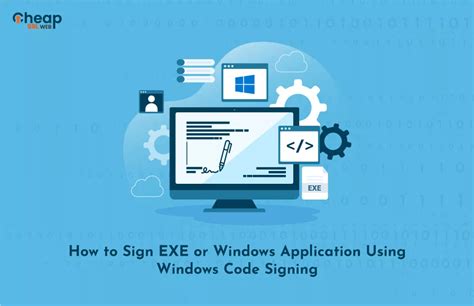 Signing a Windows EXE file