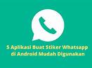 WhatsApp simpel dan mudah digunakan
