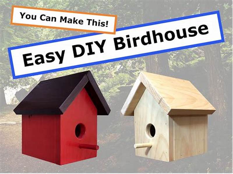Simple Bird House Pattern