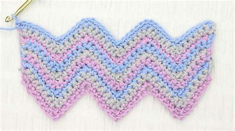 Simple Crochet Chevron Pattern
