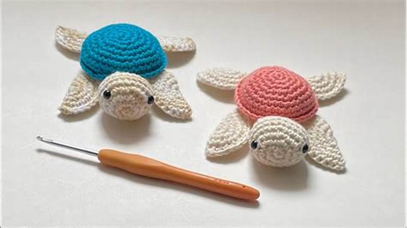 Simple Crochet Turtle Pattern For Beginners