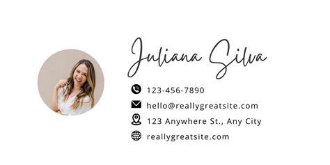 Simple Email Signature Template