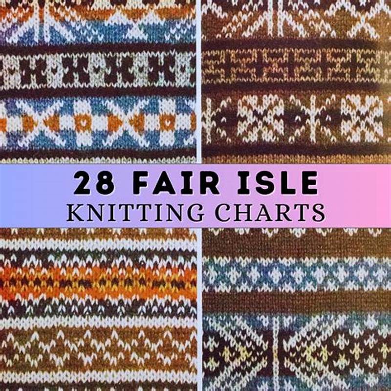 Simple Fair Isle Pattern Chart