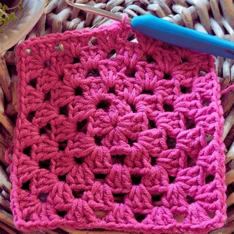 Simple Granny Square Pattern