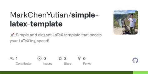 Simple Latex Template