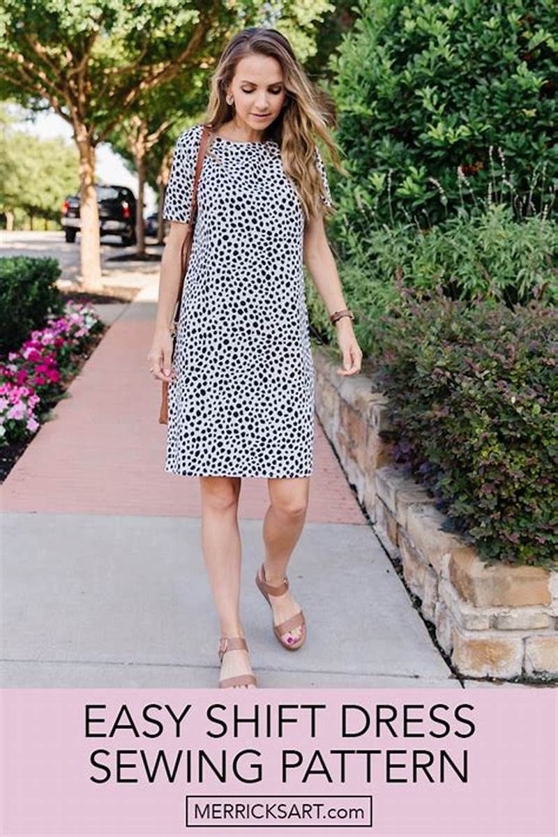 Simple Linen Shift Dress Pattern