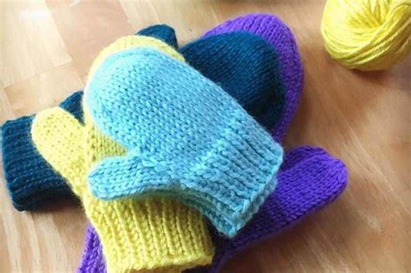 Simple Mitten Knitting Pattern
