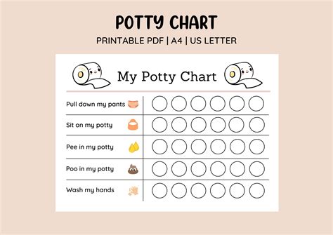 Simple Potty Chart