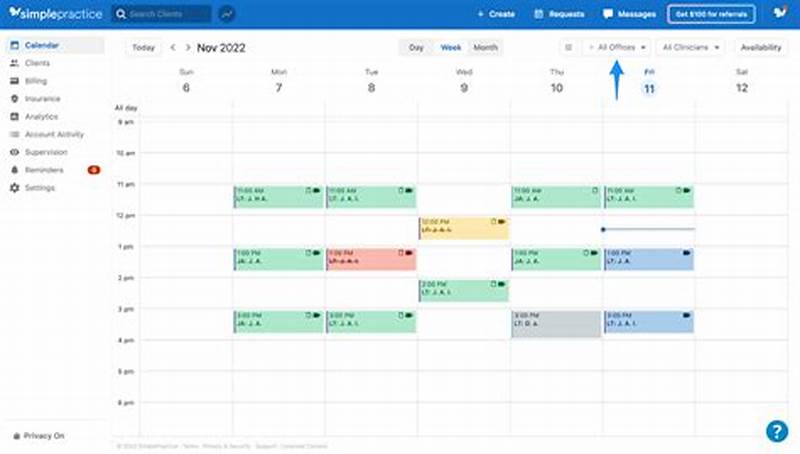 Simple Practice Calendar Sign In