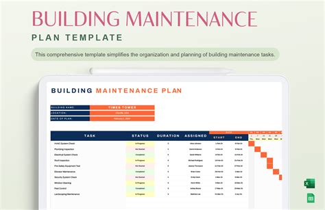 Site Maintenance Template