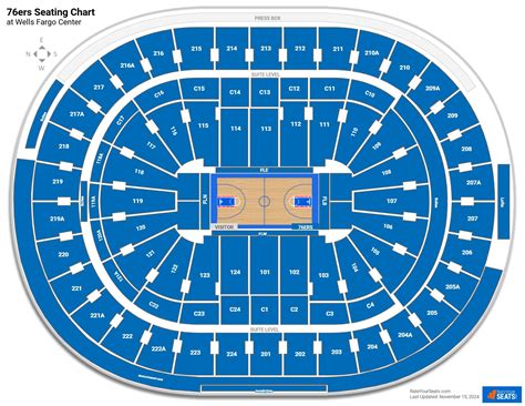 Sixers Arena Seating Chart