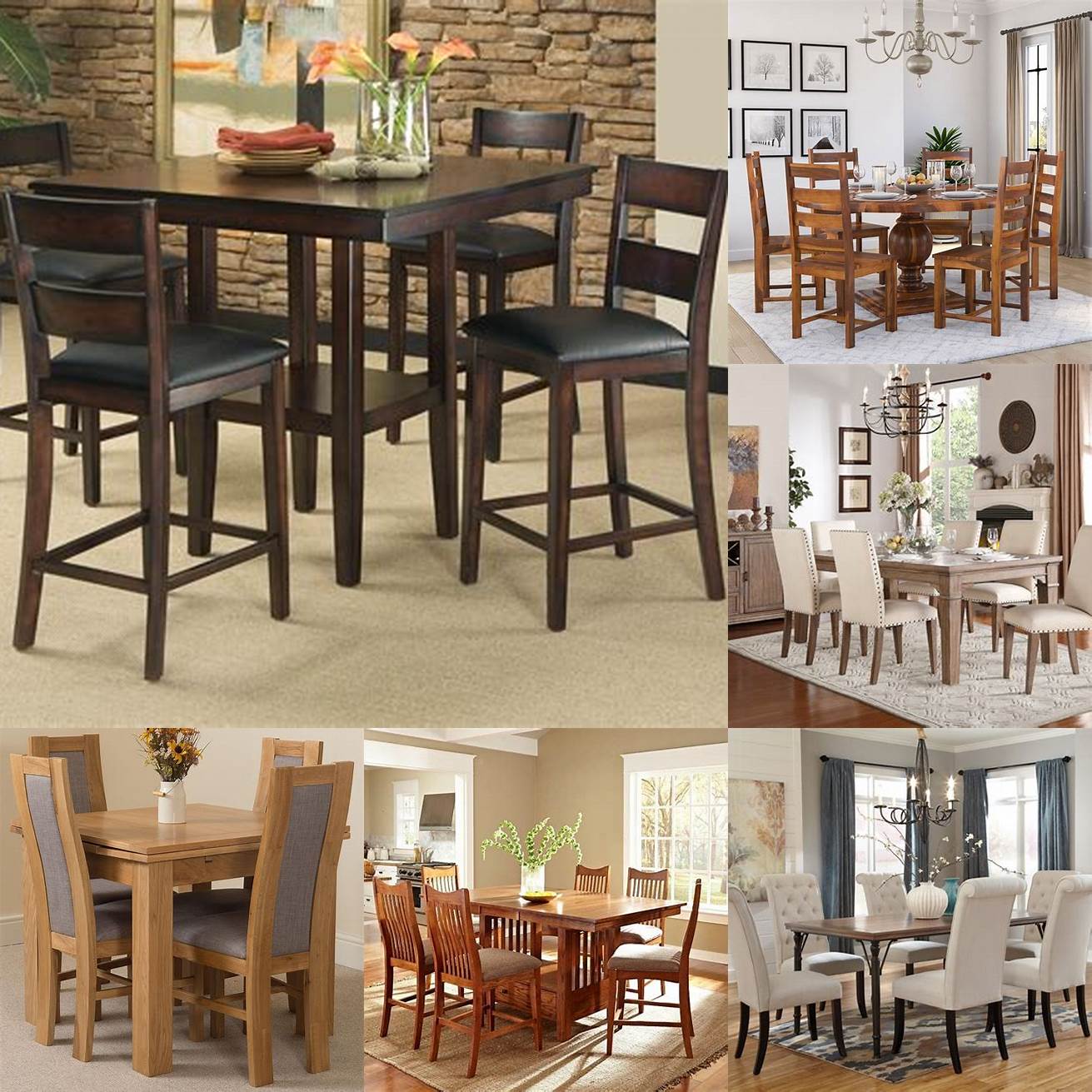 Size of Dining Set