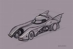 Sketch Mad City Batmobile