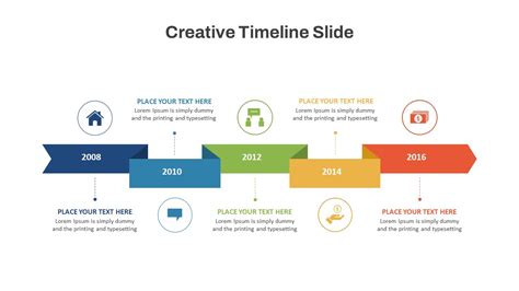 Slide Timeline Template