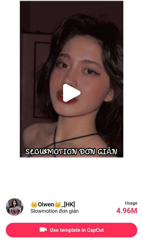 Slow Motion Capcut Template New Trend