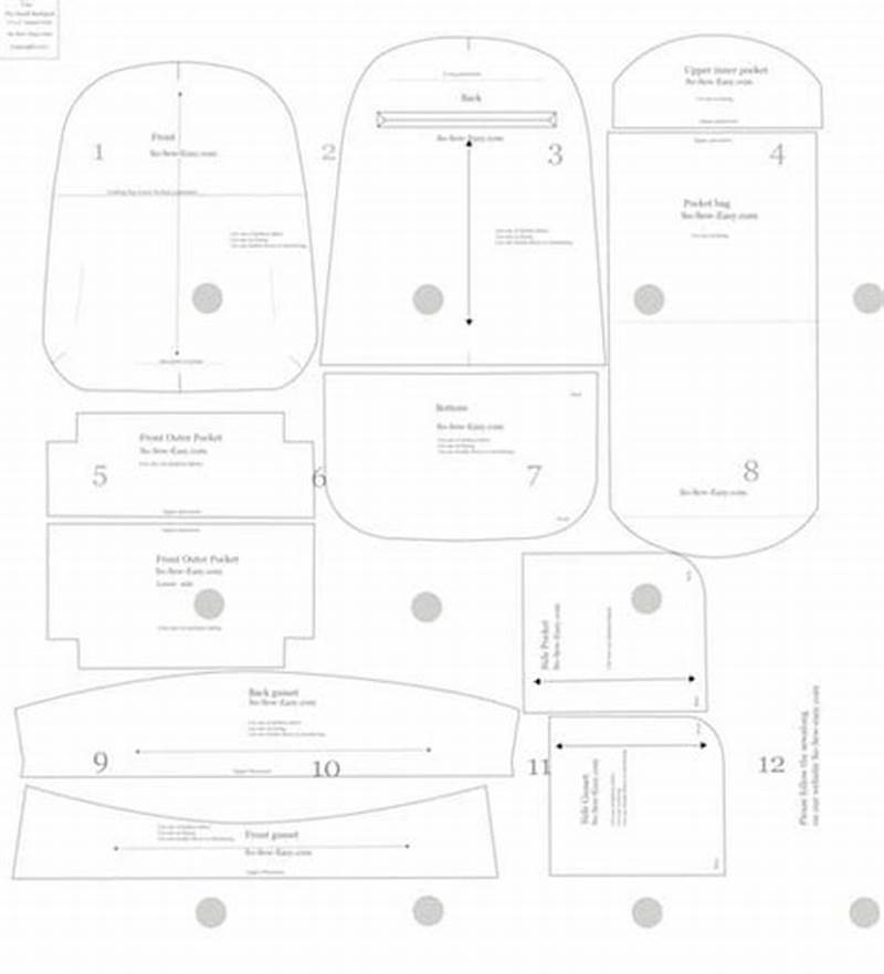 Small Backpack Pattern