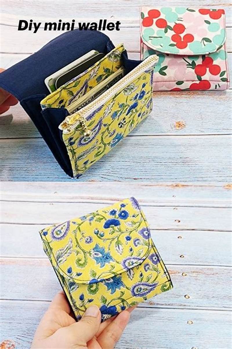 Small Wallet Sewing Pattern