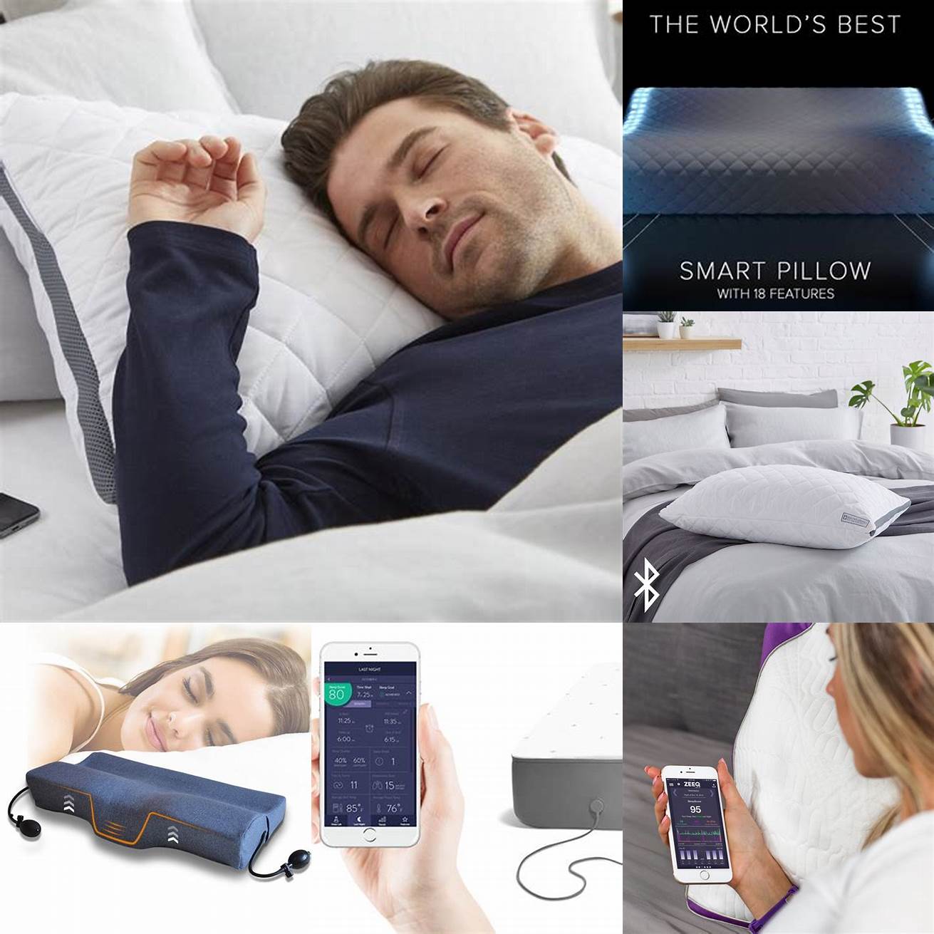 Smart Pillow with Sleep Tracking Technology