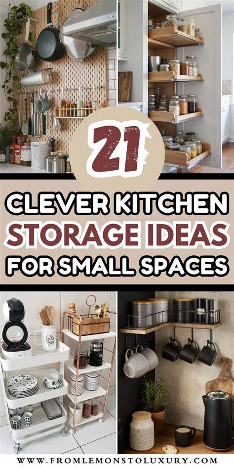 Smart Kitchen Storage Ideas for Small Spaces