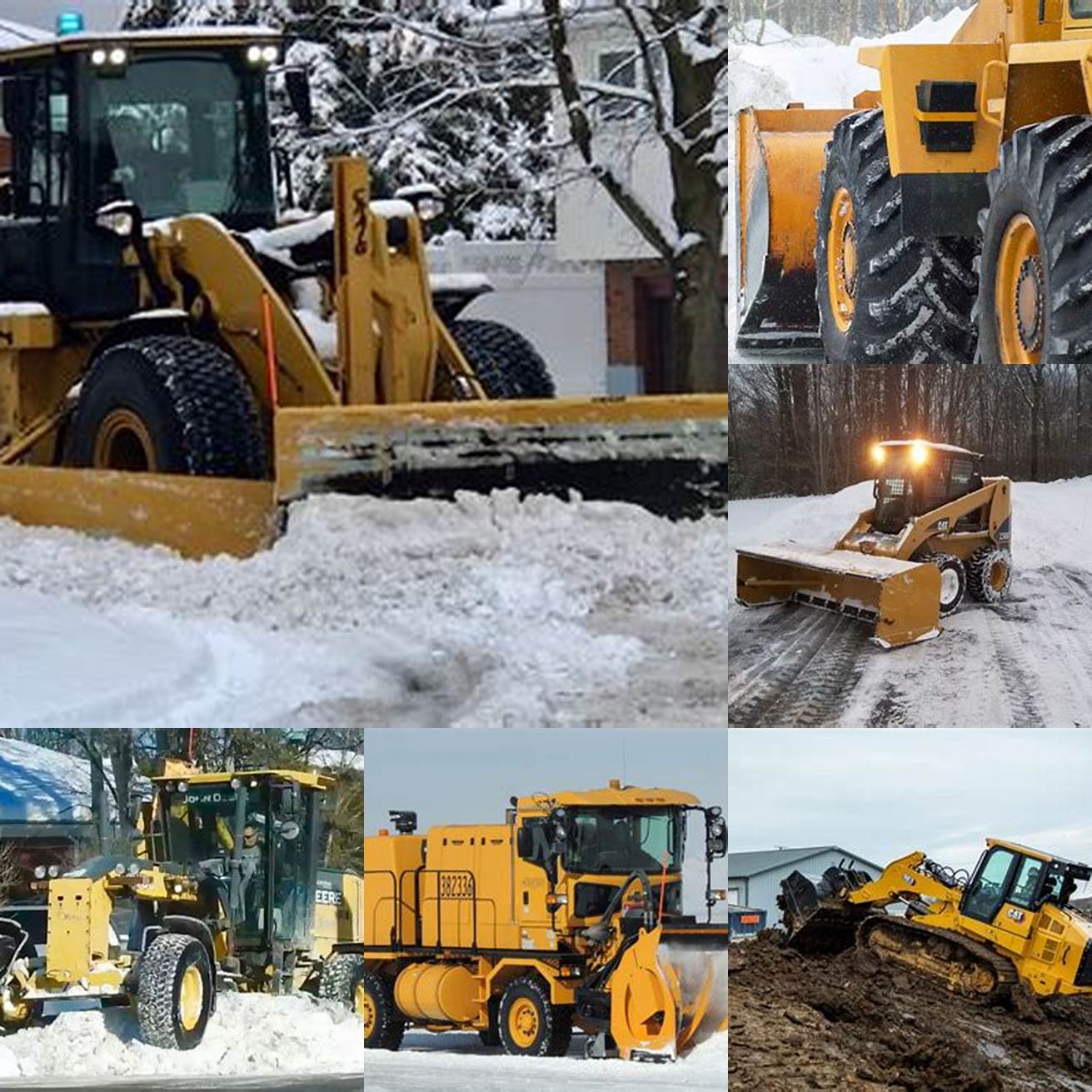 Snow Removal - The Cat 963 is also commonly used for snow removal particularly in areas with heavy snowfall