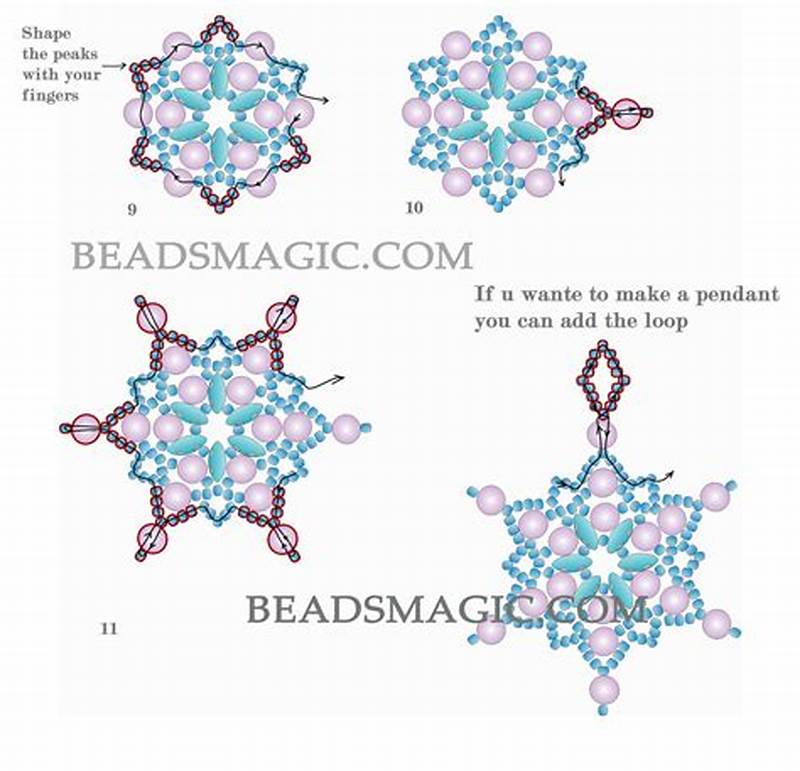 Snowflake Beading Pattern