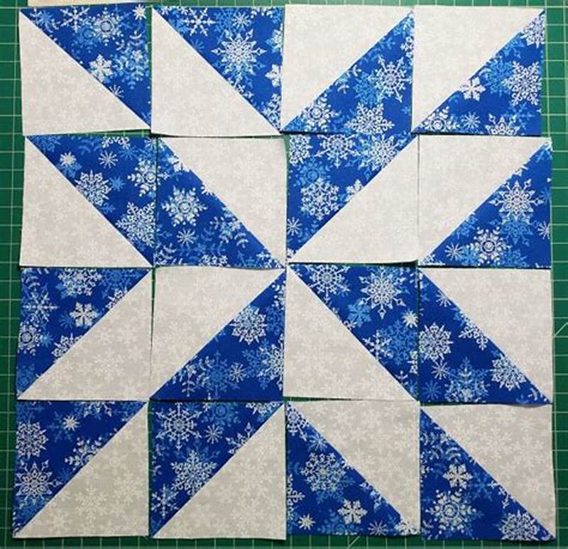 Snowflake Quilt Block Pattern Free
