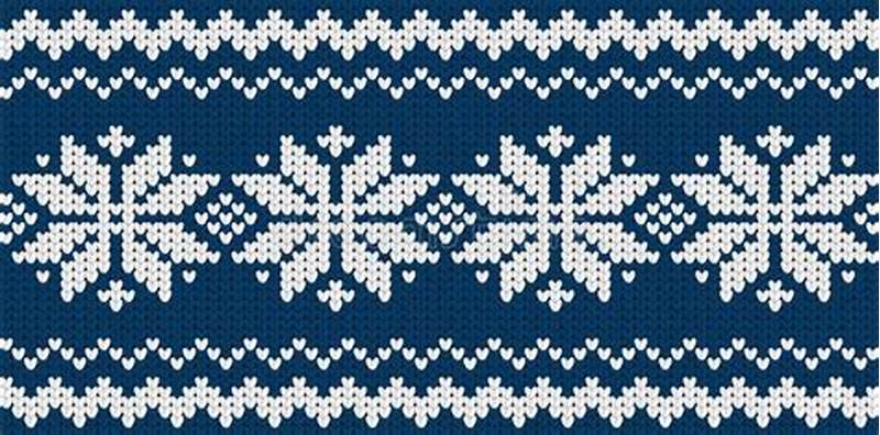 Snowflake Sweater Knitting Pattern