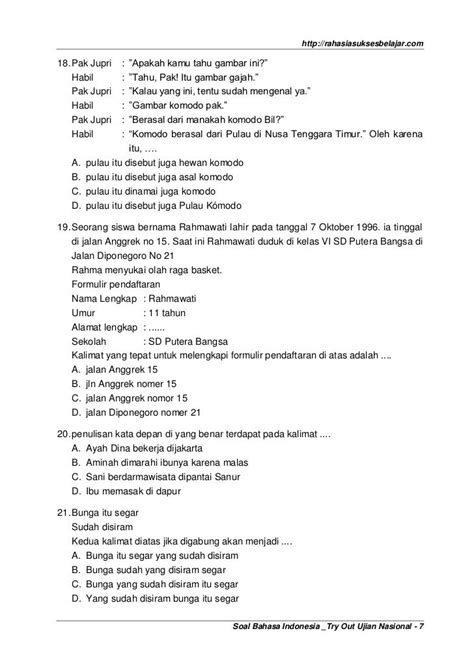 Soal Menjodohkan Kelas 12 Bahasa Indonesia