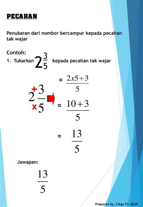 Soalan Bahagi Pecahan Tahun 5 Image
