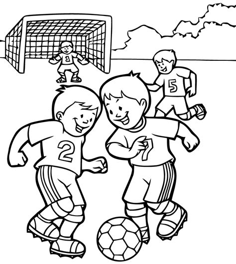 Soccer Coloring Sheets Printable