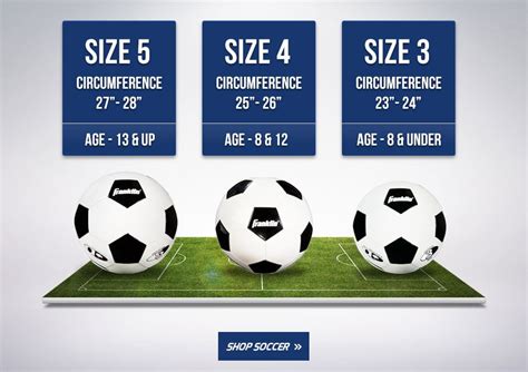 Soccer Size Ball Chart