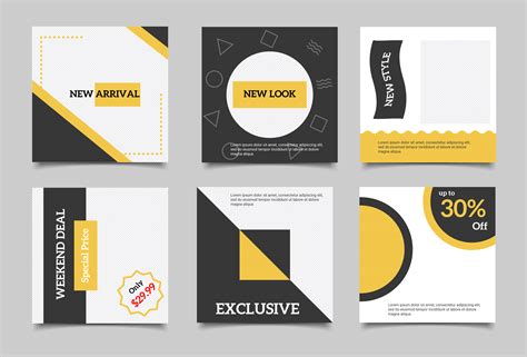 Social Media Post Design Templates