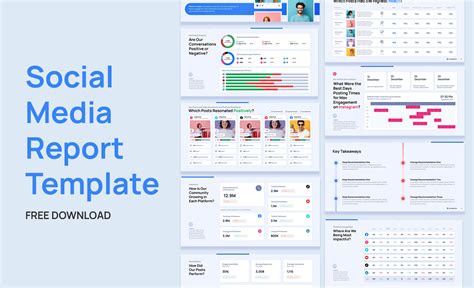 Social Media Reporting Template