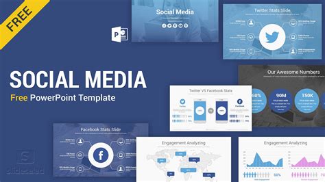 Social Media Slides Template