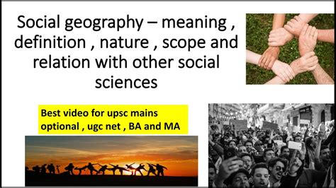 Social in Geography
