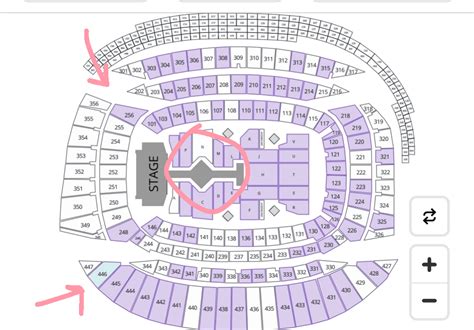 Sofi Eras Tour Seating Chart