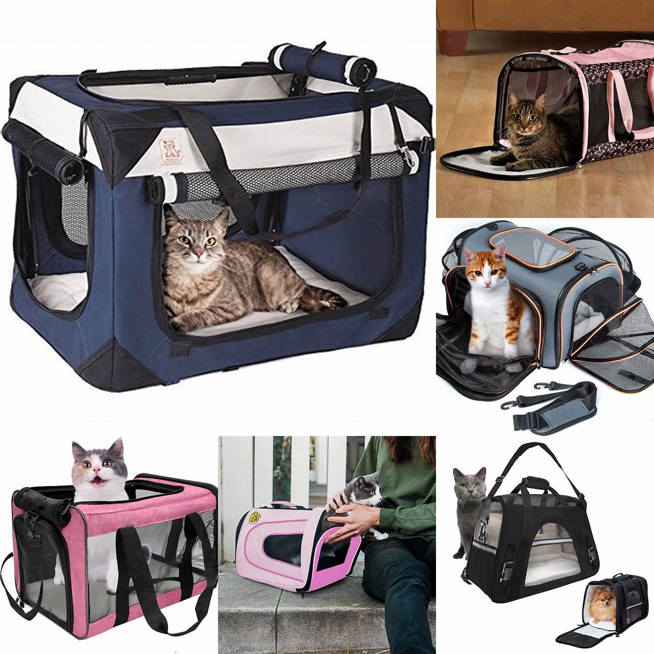 Soft-Sided Cat Carriers