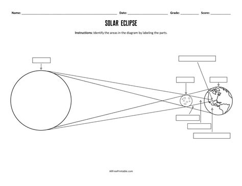 Solar Eclipse Free Printable