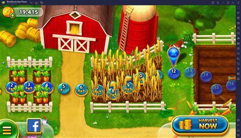 Solitaire Grand Harvest Crop Levels Chart