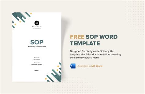 Sop Template Free Download