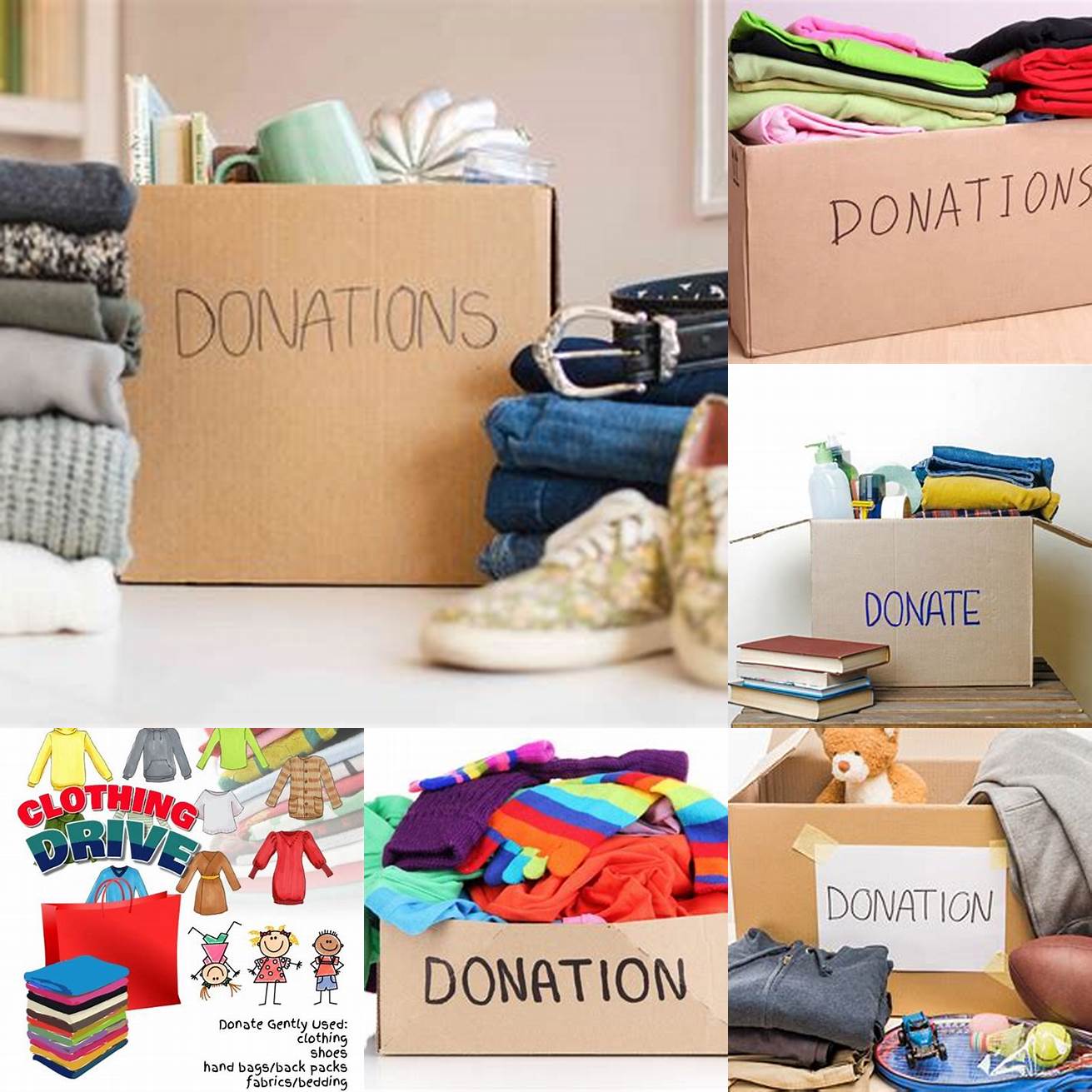 Sort your items Sort your clothes shoes and other items by category and decide which items to keep donate or throw away