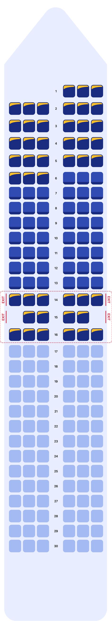 Southwest Airplane Seating Chart