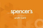 Spencer's Gifts Cards
