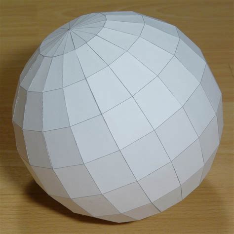 Sphere Paper Template