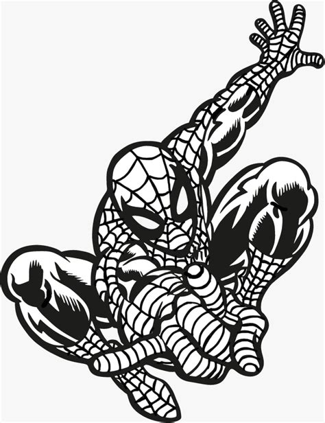 Spiderman Cut Out Printable