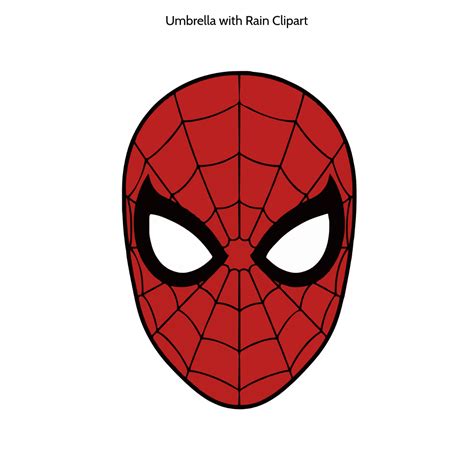 Spiderman Face Template