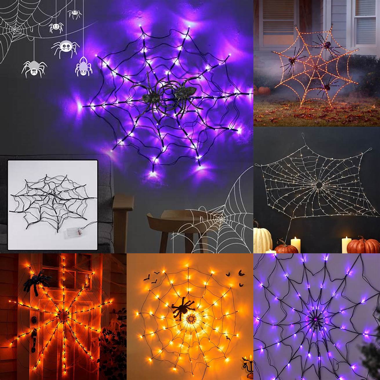 Spiderweb lights